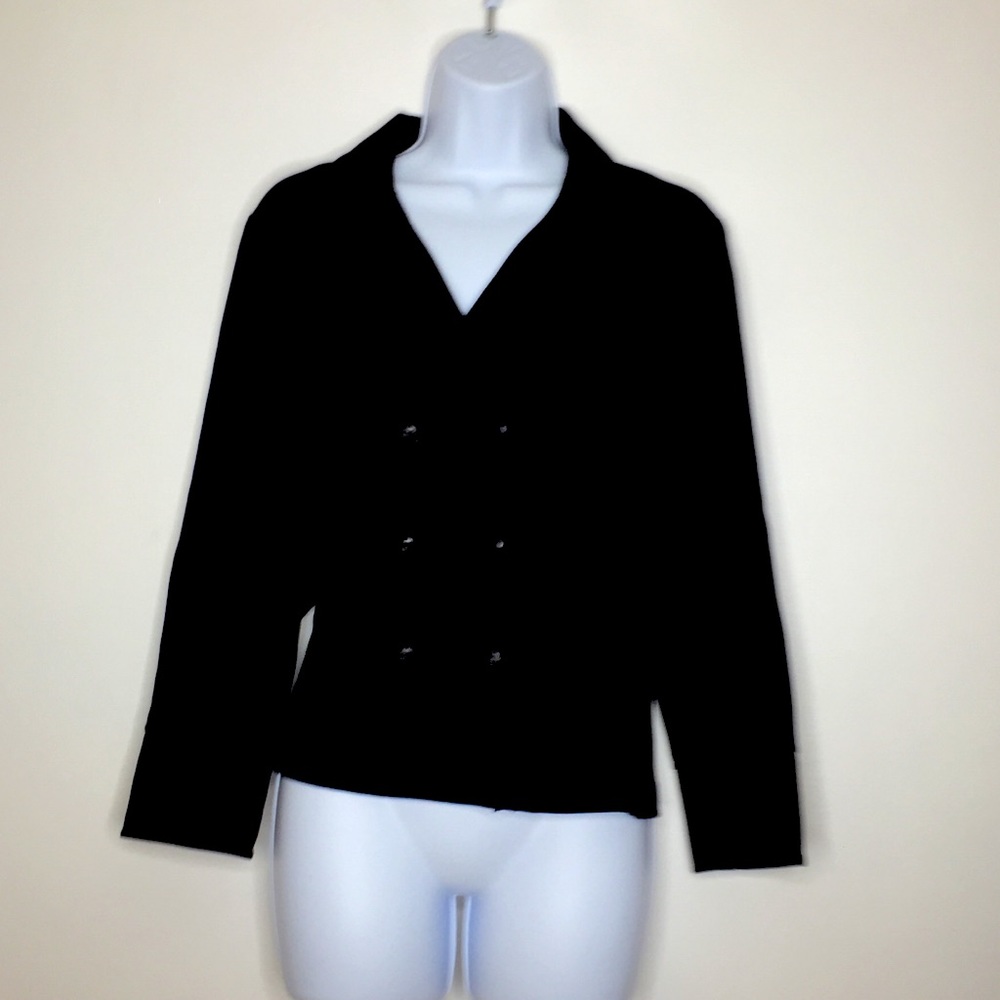 NWT | CABI Black Colette Ponte Blazer Jacket Large